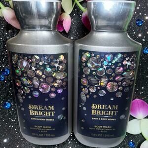 Bath & Body Works Dream Bright Daily Nourishing Body Wash 10oz - Set of 2 Sealed